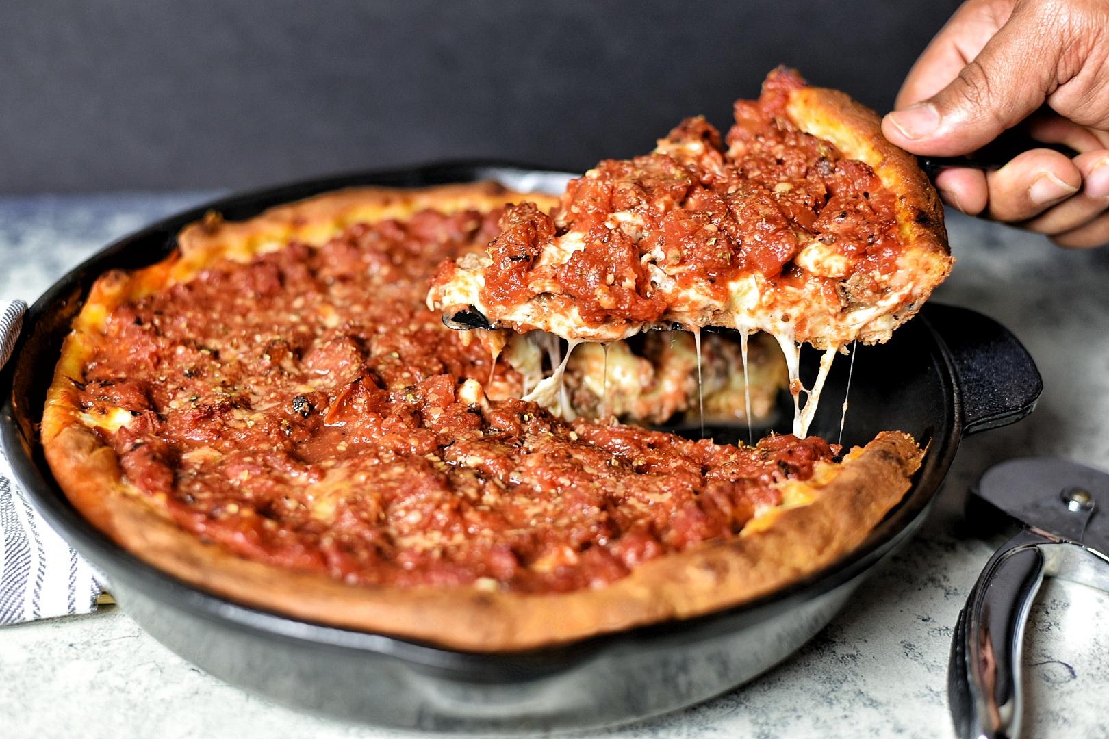 Diners should consider whether they prefer a thin, crispy base or a thick, chewy crust when selecting a pizza